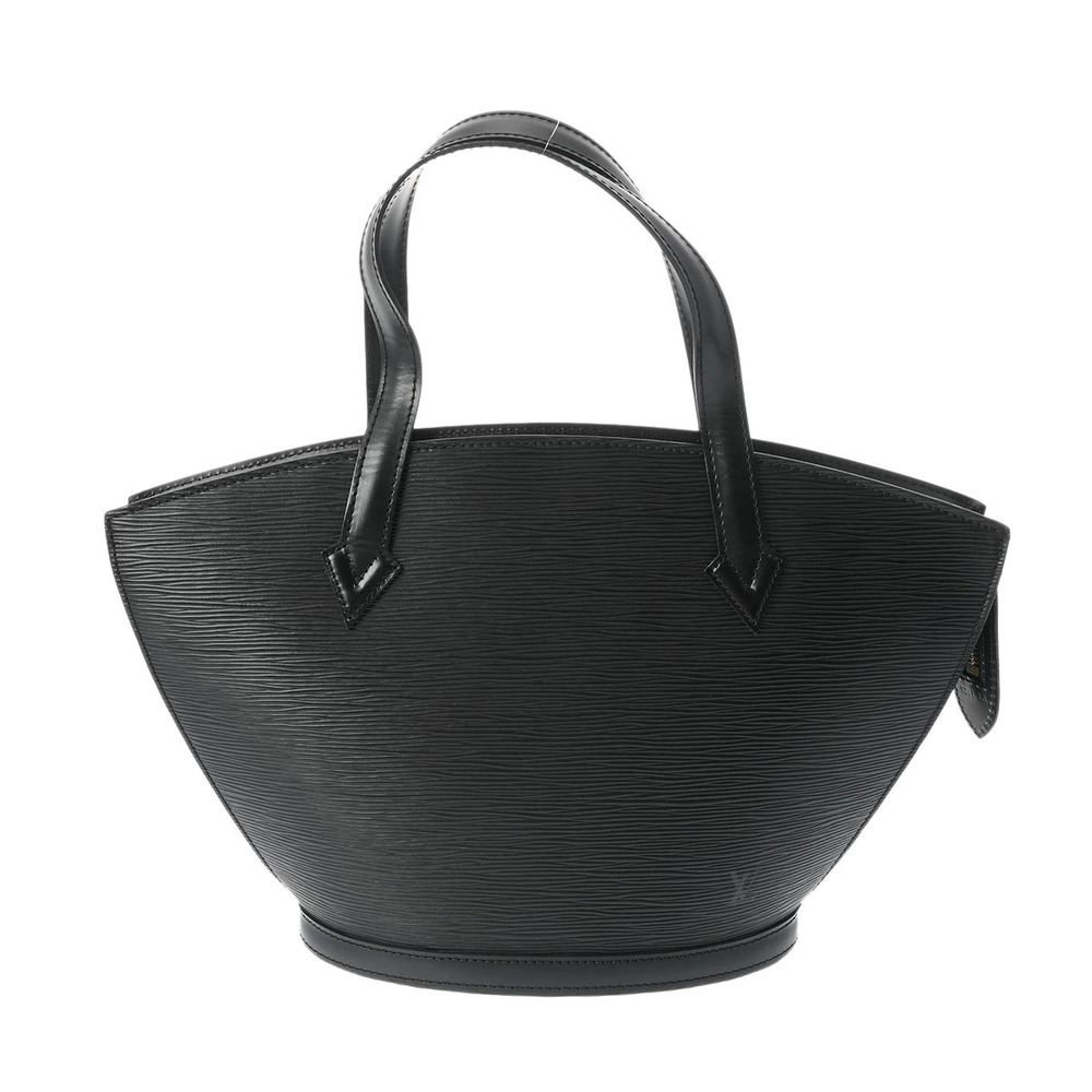 LOUIS VUITTON Epi Saint Jacques Black Leather Handbag